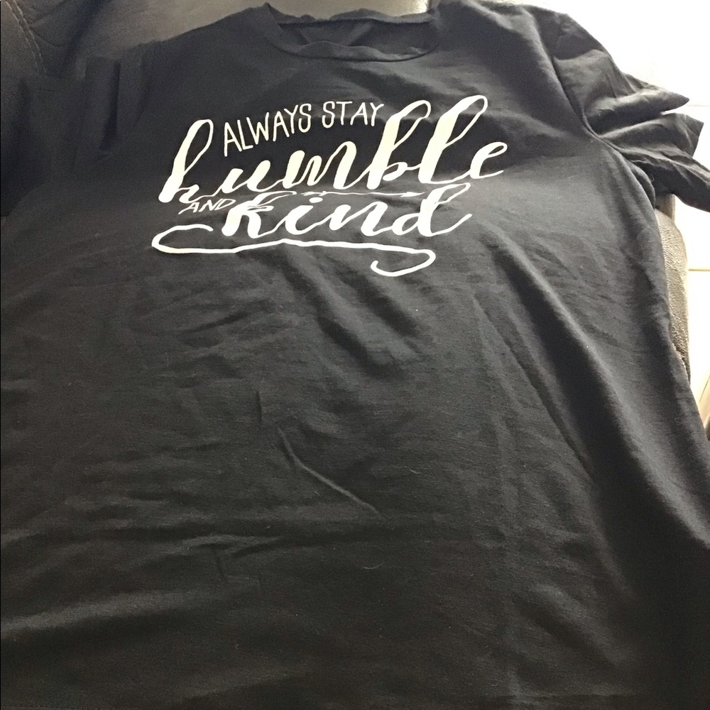 Black Short Sleeve Tee Shirt